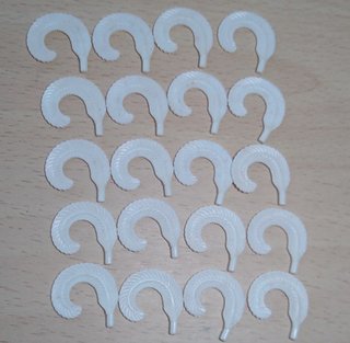 Playmobil 20 Plumas Blancas para Sombrero