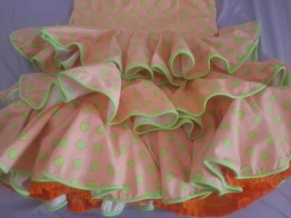 Falda Flamenca Lunares Talla 44