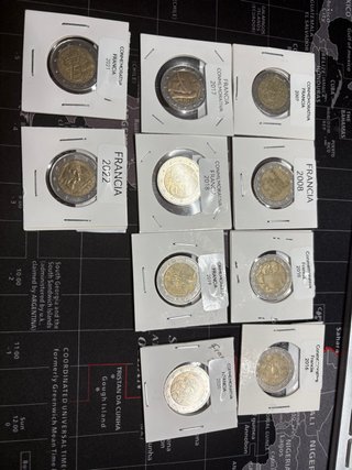 Cambio monedas conmemorativas y de curso legal de
