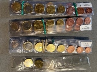 Cambio monedas conmemorativas y de curso legal de