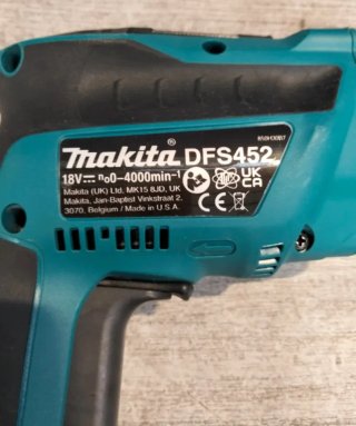 Makita DFS452Z Atornillador inalambrico, 18 V