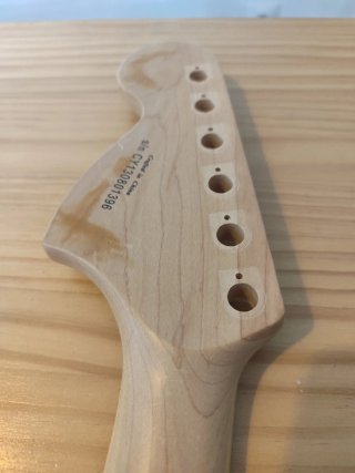 Mástil Guitarra Stratocaster Squier Affinity 2013.