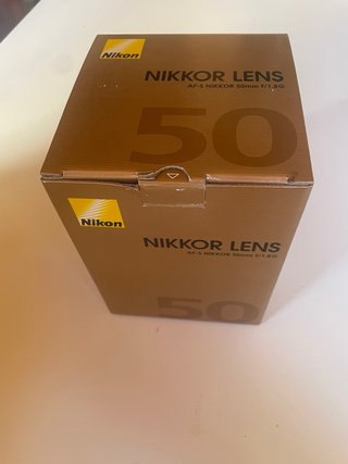 Objetivo Nikon AF-S Nikkor 50mm f/1.8G