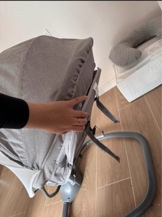 Hamaca mecedora para bebé con mando