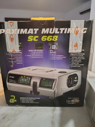 ¡🆕! BRAUN PAXIMAT SC 668 AUTOFOCUS 250W – PROYECT