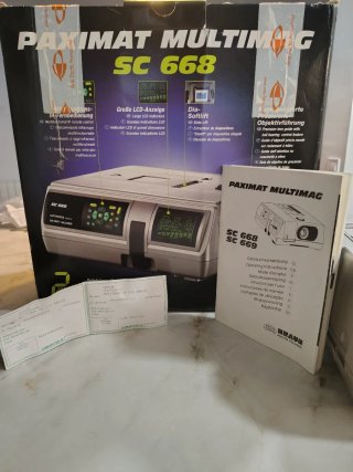 ¡🆕! BRAUN PAXIMAT SC 668 AUTOFOCUS 250W – PROYECT