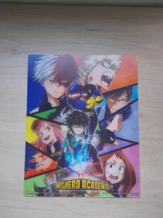 Póster 3D My Hero Academia