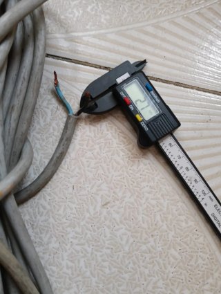 Manguera Cable Eléctrico Gris