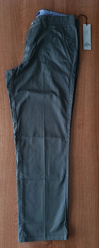 Pantalón Chino Hombre Gris ELM SPORT Nuevo