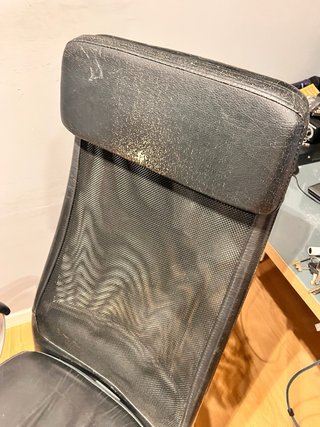 Silla de oficina negra modelo Markus