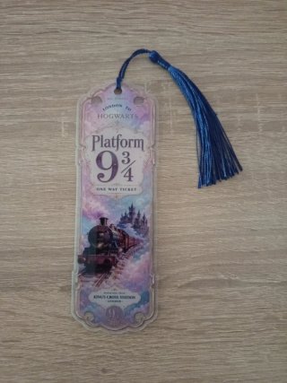 Marcapáginas Plataforma 9 3/4 Hogwarts