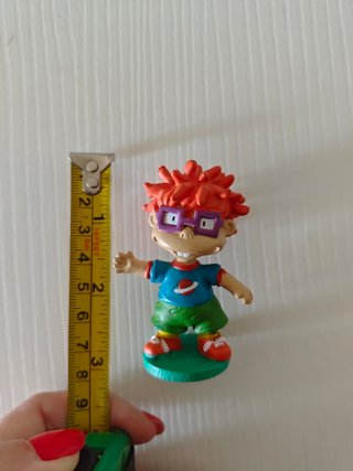 Lote 3 Figuras Rugrats: Chuckie, Lil y Angelica