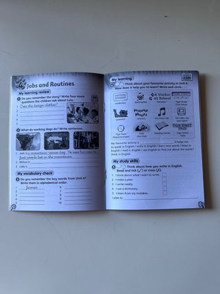 Libro ingles Progress Journal 4 de primaria