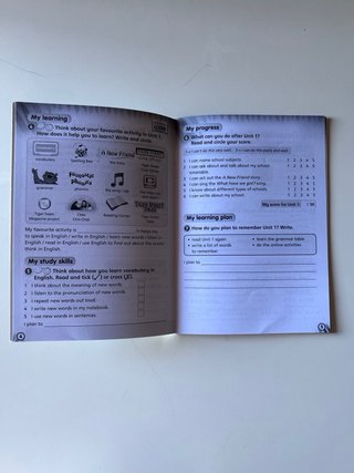 Libro ingles Progress Journal 4 de primaria