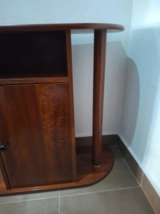 Mueble recibidor de madera