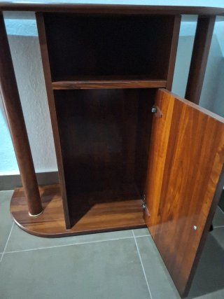 Mueble recibidor de madera