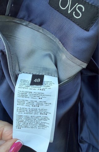 Completo uomo nuovo TG. 48 OVS