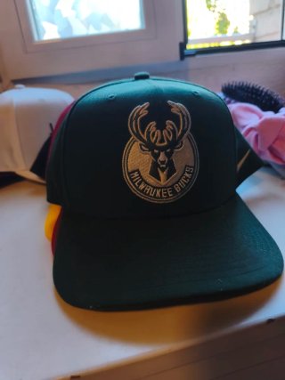 Gorra Milwaukee Bucks verde