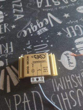 Regulador Dimmer GAD IRC-5M 500W