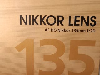 Objetivo Nikon AF DC-Nikkor 135mm f/2