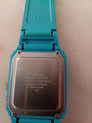 Reloj Casio Calculadora Vintage Azul