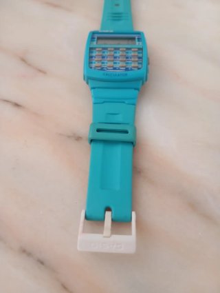 Reloj Casio Calculadora Vintage Azul