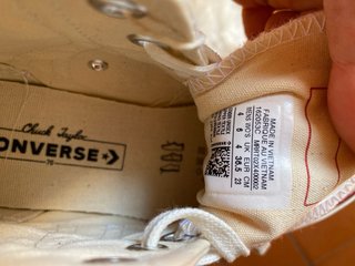 Converse Beige e Blu