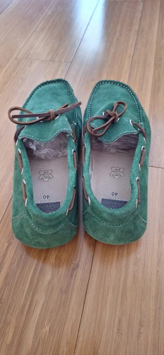 Mocasines Verdes Talla 40