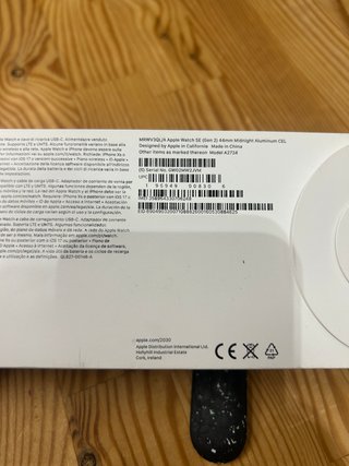 Apple Watch SE 2ª Gen 44mm Midnight LTE