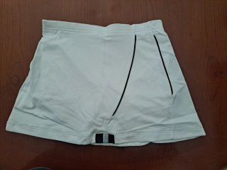 Falda Babolat Club Mujer Talla S Blanca