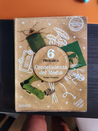 Libro primer trimestre conocimiento del Medio