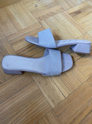 Sandalias Sugar tacón adornadas rosa