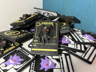 Cartas 3D Pokémon Gengar Umbreon