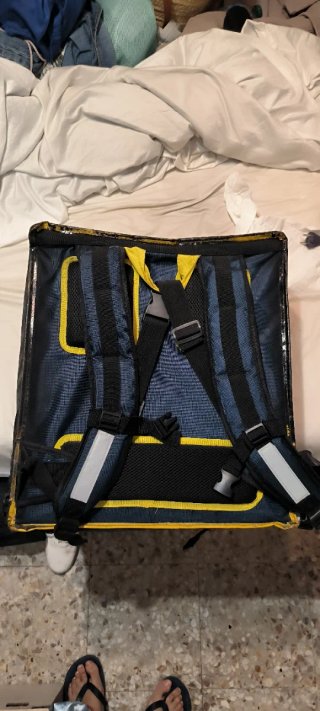 Mochila Glovo Negra
