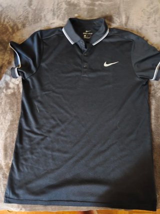 Camiseta Nike Polo Negra