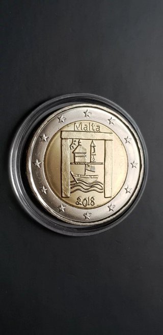 2€ Malta 2018 Patrimonio Culturale FDC