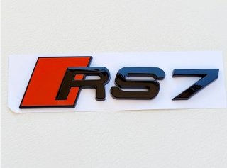 Logo Emblema Audi RS7 Pegatina de Maletero