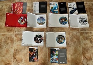 Pack 5 Videojuegos Wii: Mario, Angry Birds, Epic M