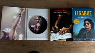 Ligabue DVD + Libro Parole e Canzoni
