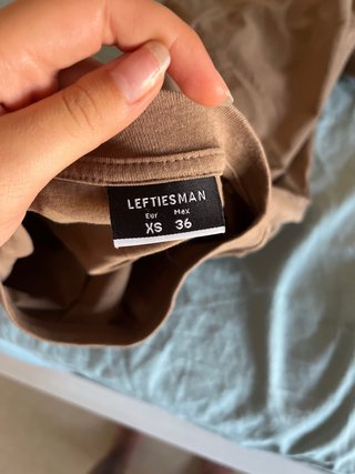 Camiseta Lefties Hombre Marrón