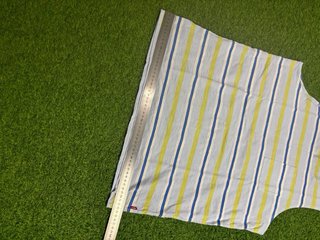 Camiseta tirantes Levi's rayas azul y amarillo