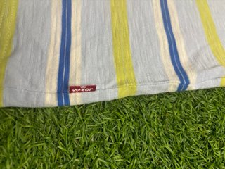 Camiseta tirantes Levi's rayas azul y amarillo