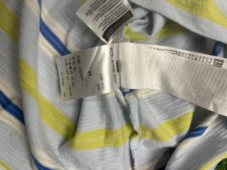 Camiseta tirantes Levi's rayas azul y amarillo