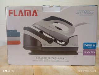 Ferro de Vapor Flama Vertical Steam