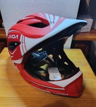 Casco de bicicleta LIXADA rojo