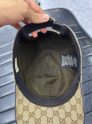 Gorra Gucci Beige GG Canvas Original T S