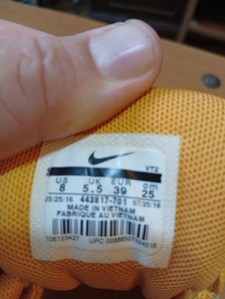 Nike Air Max giallo senape Tg 39