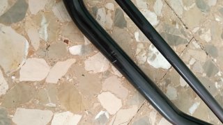 Manillar Tomasseli 22.2mm Bicicleta/Moto de acero.