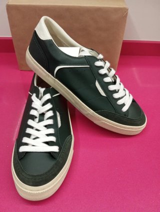 Zapatillas Zara Hombre Verde y Blanco