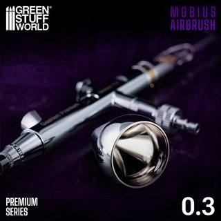 Aerógrafo Gaahleri Mobius 0.3mm Premium